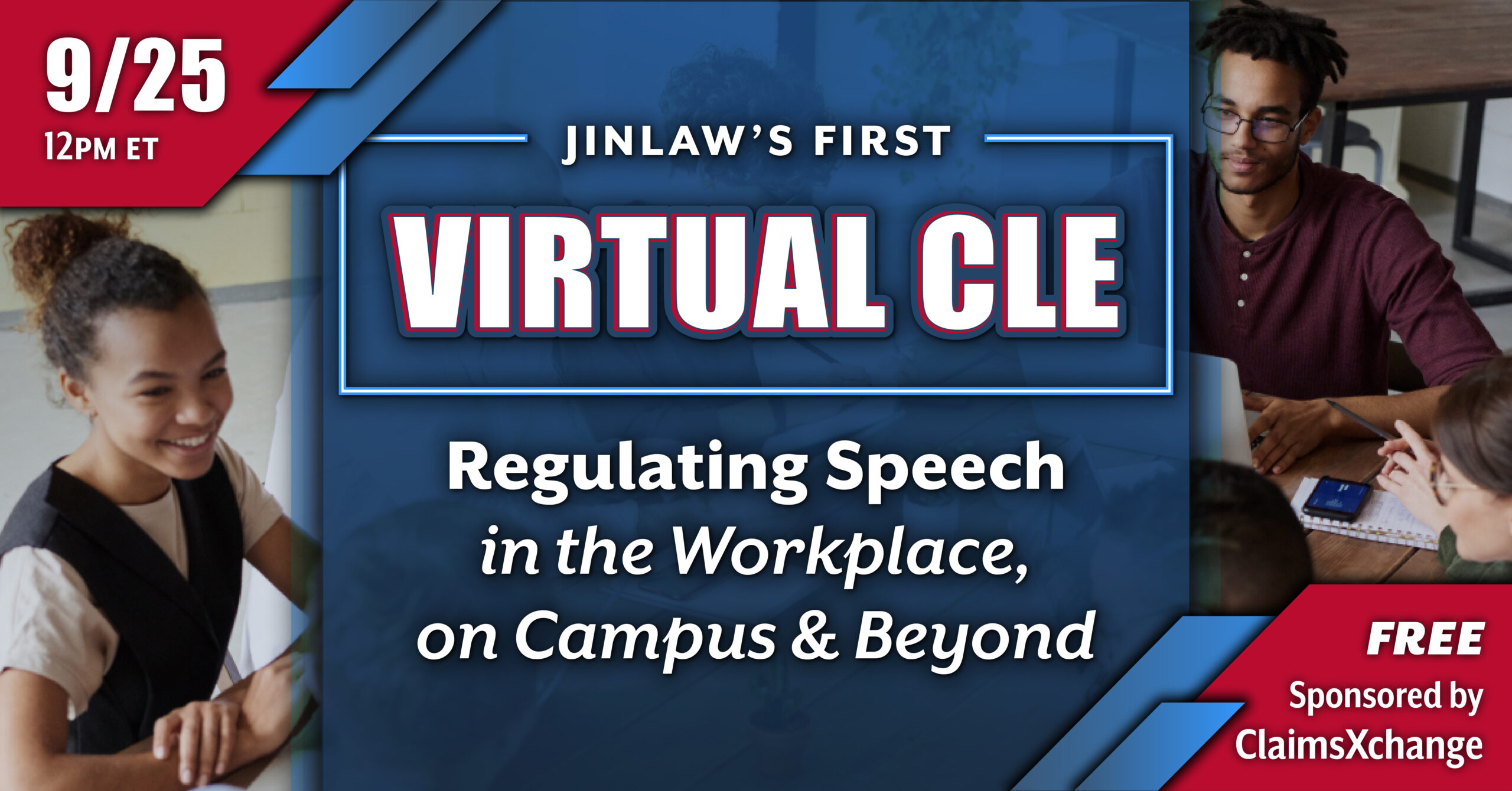 Virtual CLE: 9/25 - JINLAW